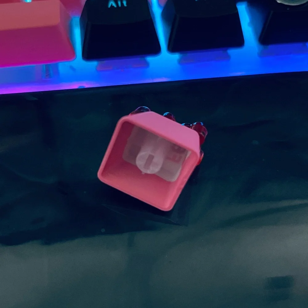 Kawaii Pink Artisan Keycap